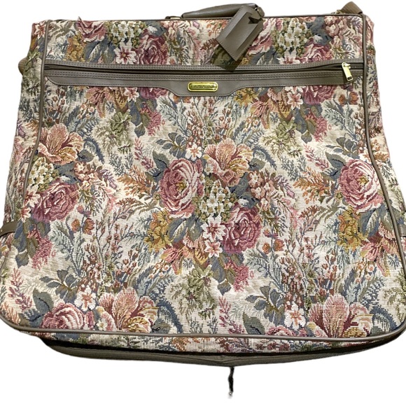 Jaguar Bags Vintage Jaguar Tapestry Folding Garment Bag Poshmark